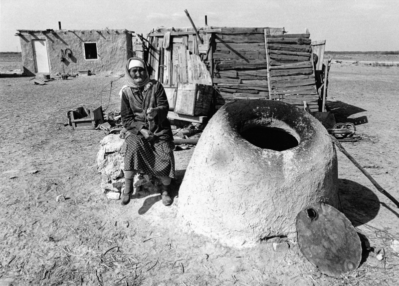Kysylkum-Wüste bei Buchara (Usbekistan), März 1989