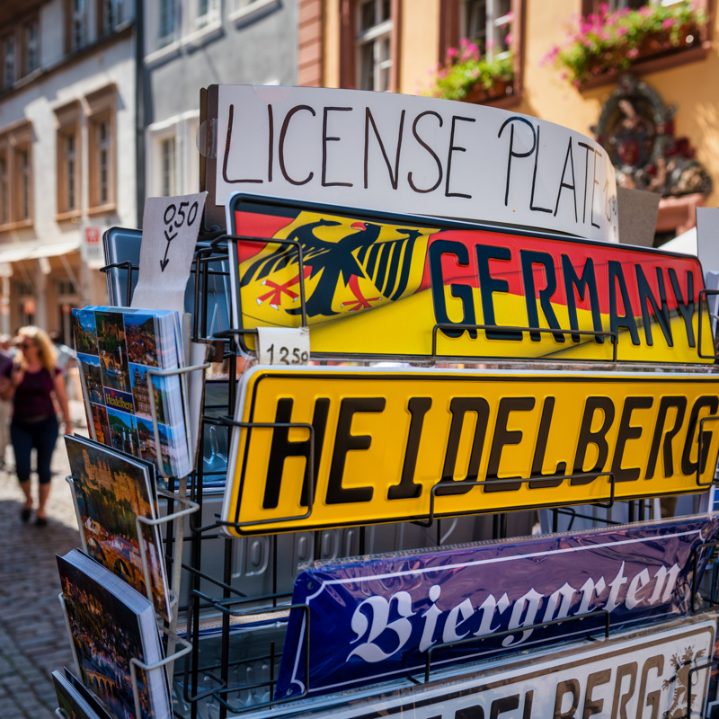 Heidelberg | Fußgängerzone in der Altstadt